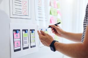video marketing strategy on whiteboard